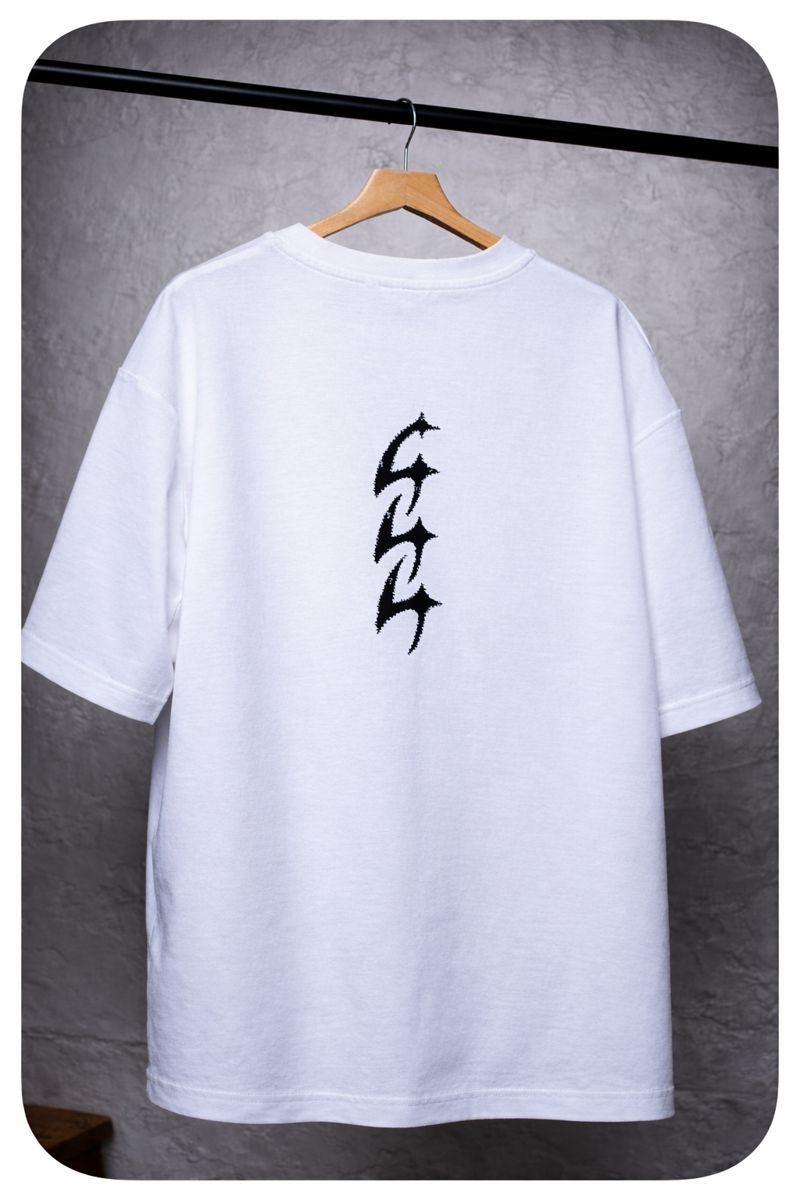 t-shirt à manche courte 444 couleur blanc